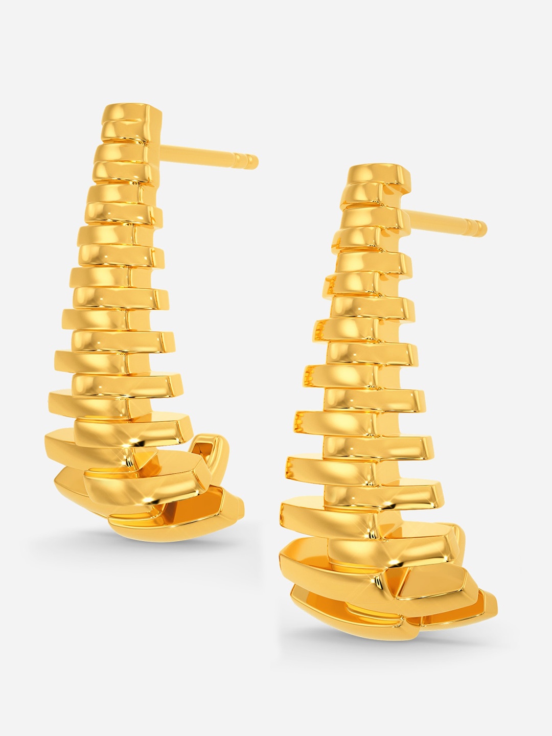 

MELORRA Dream Of Eternity 18KT Gold Earrings - 5.53 gm