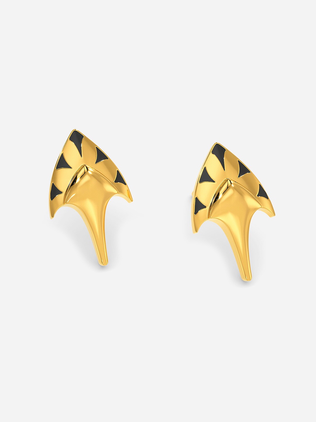 

MELORRA Fierce N Bold 18KT Gold Earrings - 2.34 gm