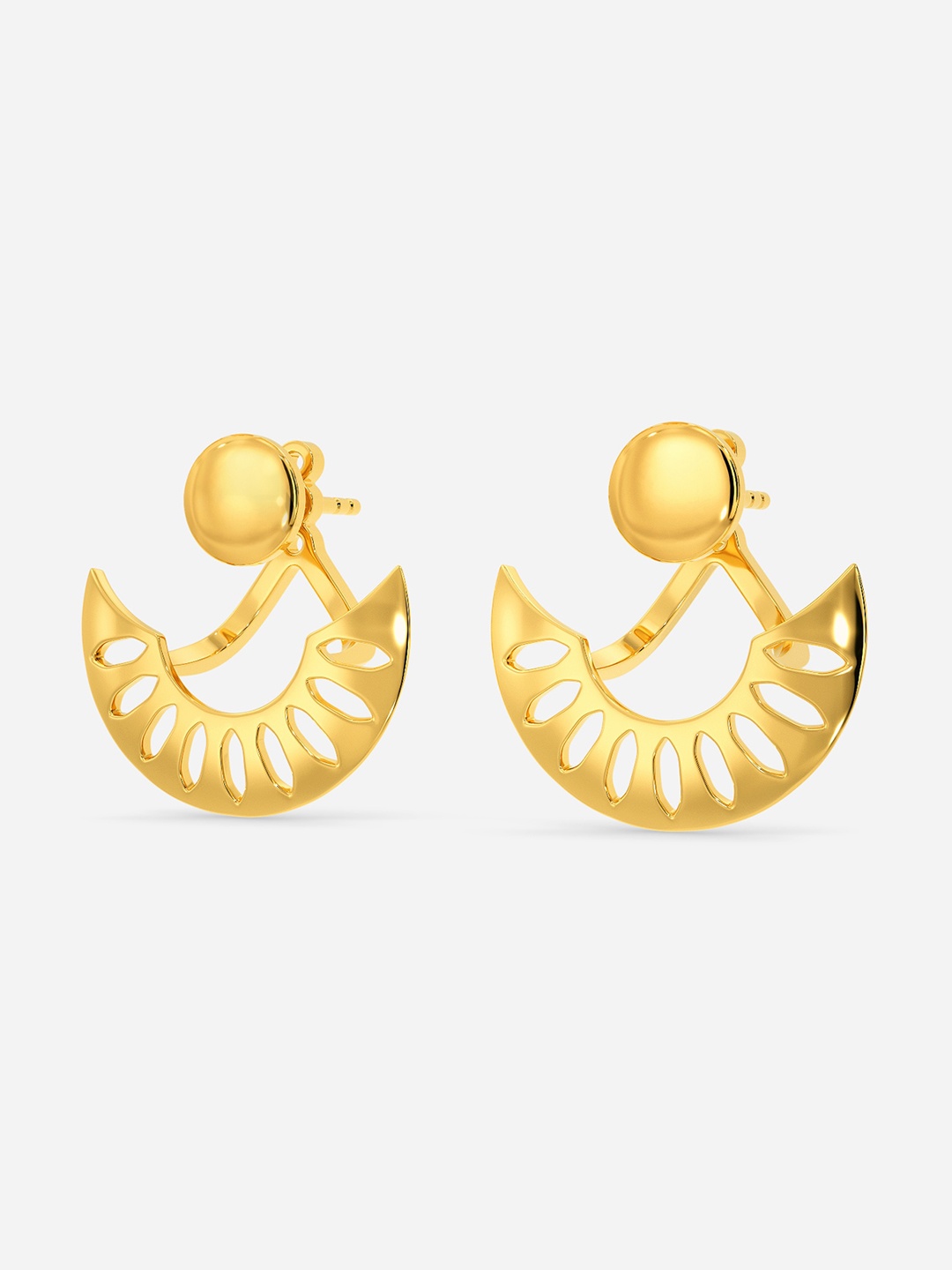 

MELORRA Spring Break 18KT Gold Stud Earrings - 3.92 gm