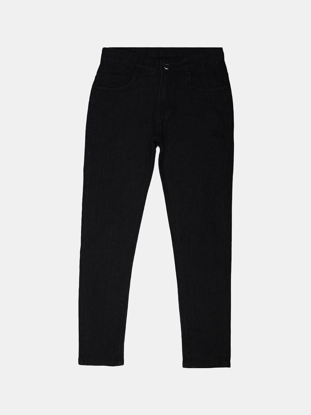 

V-Mart Girls Regular Fit Cotton Jeans, Black