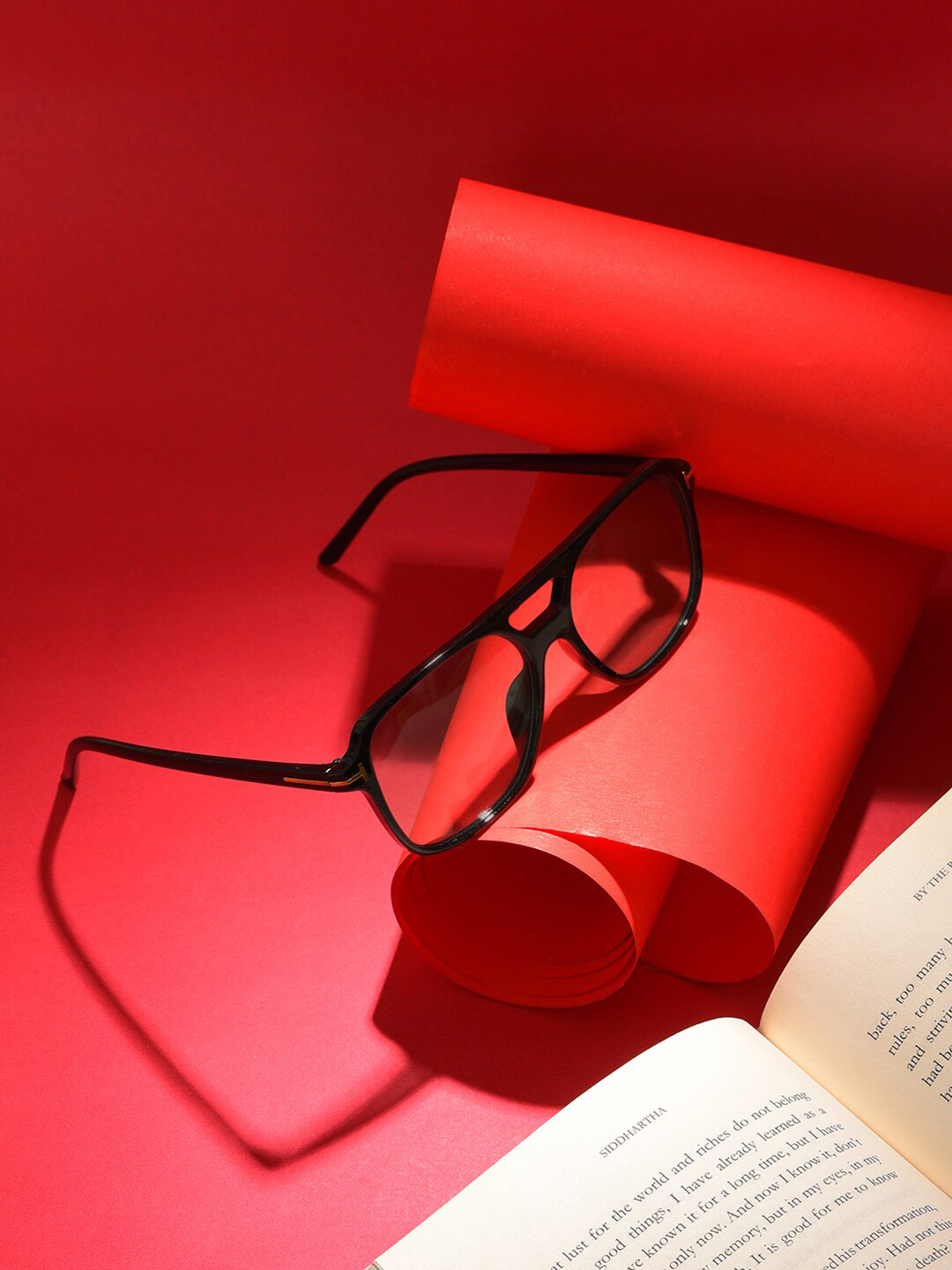 

French Accent Men Square Sunglasses with Polarised Lens SS23FA_HSSG1162, Black