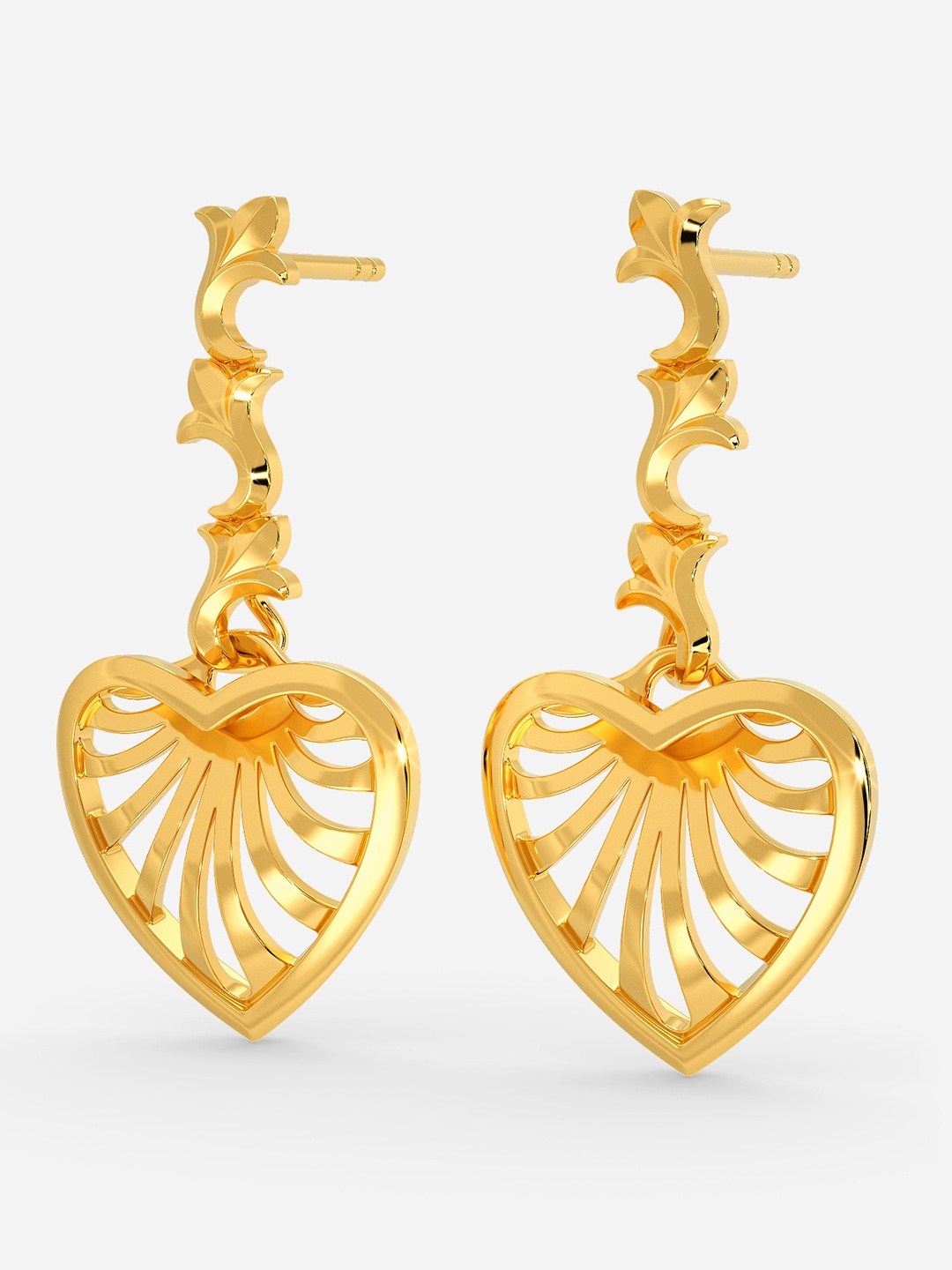 

MELORRA Palace of Love 18KT Gold Earrings - 3.92 gm