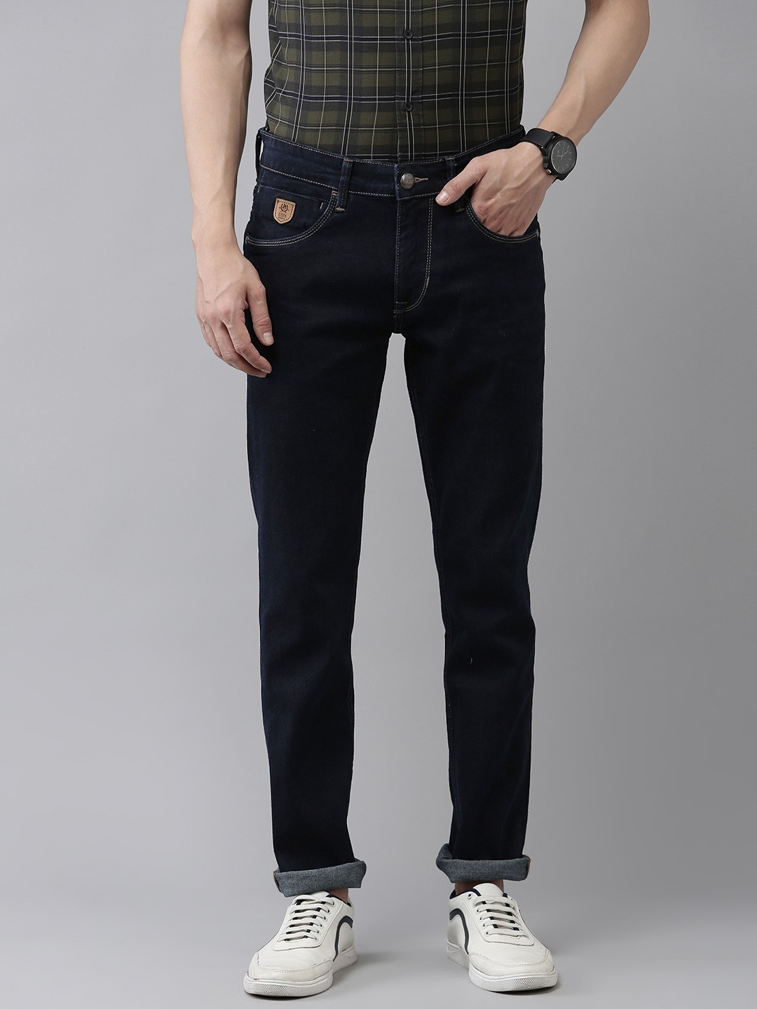 

U S Polo Assn Denim Co Men Slim Fit Stretchable Jeans, Blue