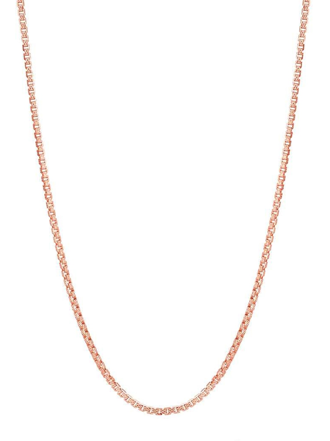 

CANDERE A KALYAN JEWELLERS COMPANY 18KT Rose Gold BIS Hallmark Chain-4.22 g
