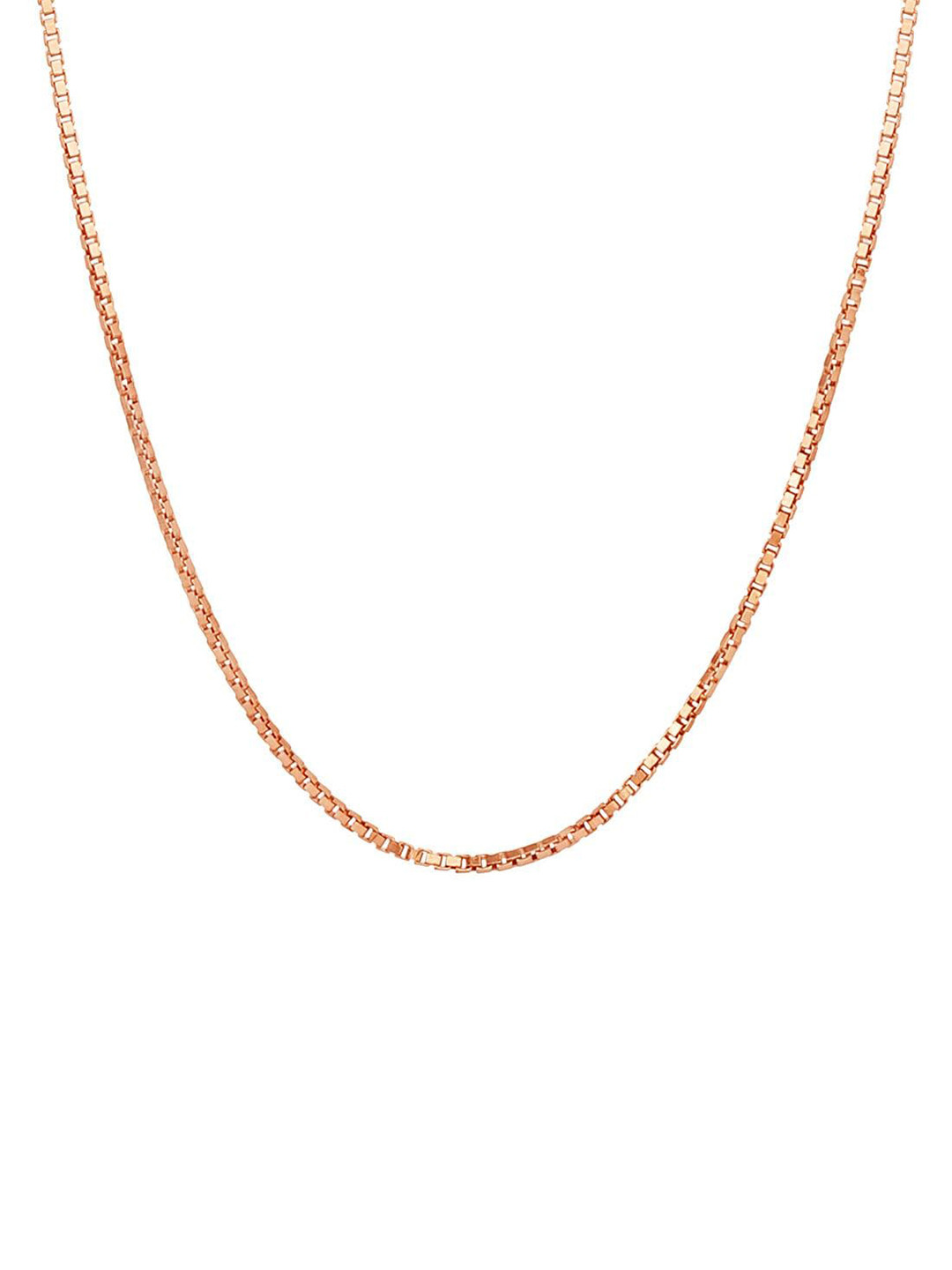 

CANDERE A KALYAN JEWELLERS COMPANY 18KT Rose Gold BIS Hallmark Chain - 1.91 g