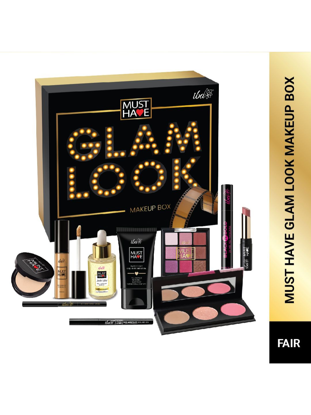 

Iba Must Have Glam Look Makeup Box 114 g - Fair, Pink