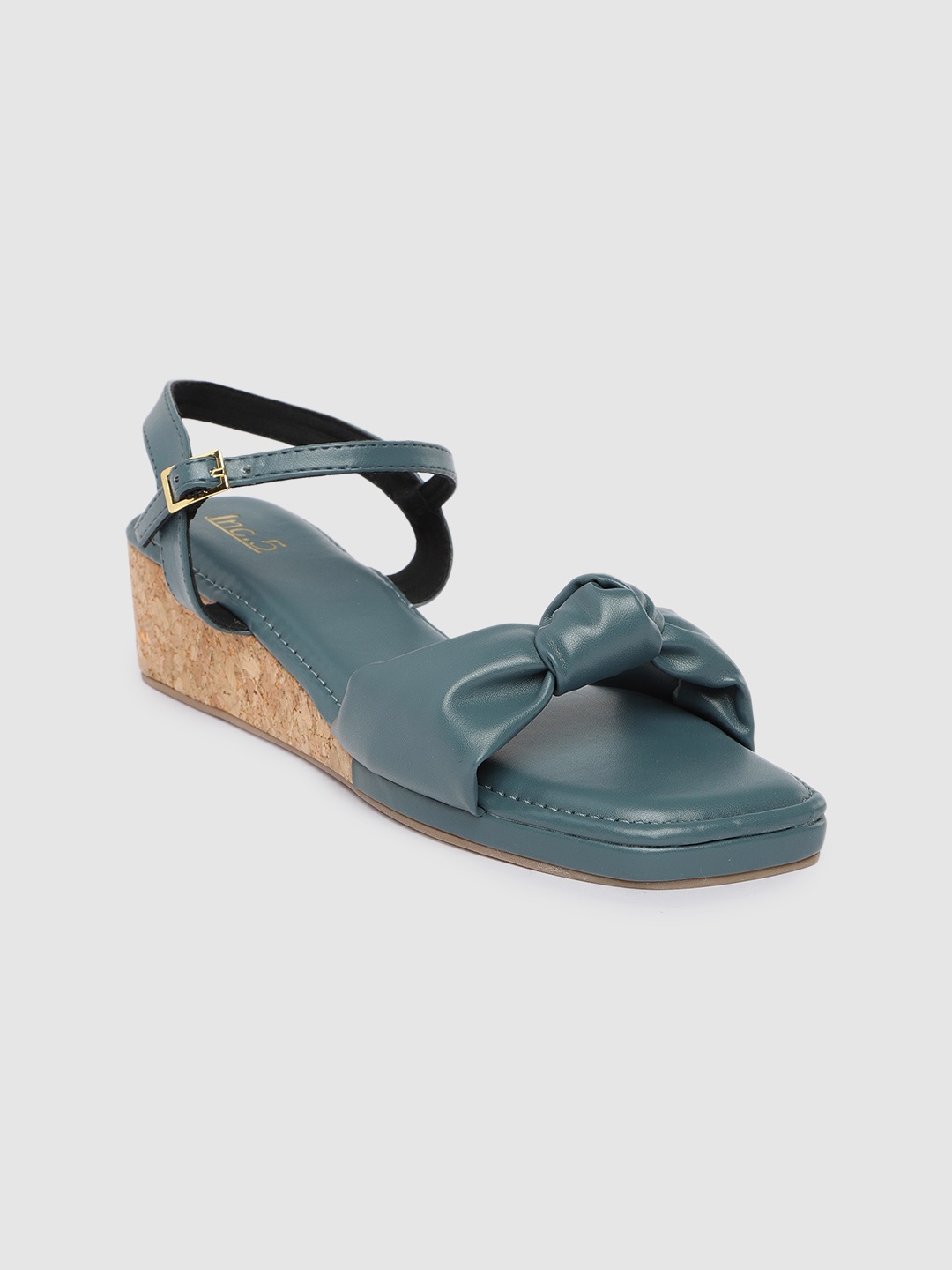 

Inc 5 Wedge with Buckle, Teal