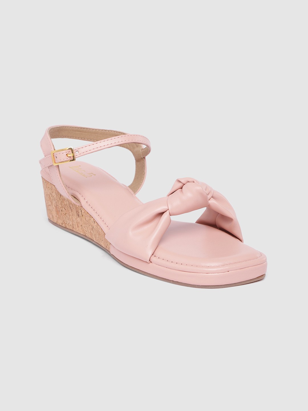 

Inc 5 Wedge with Buckle, Pink