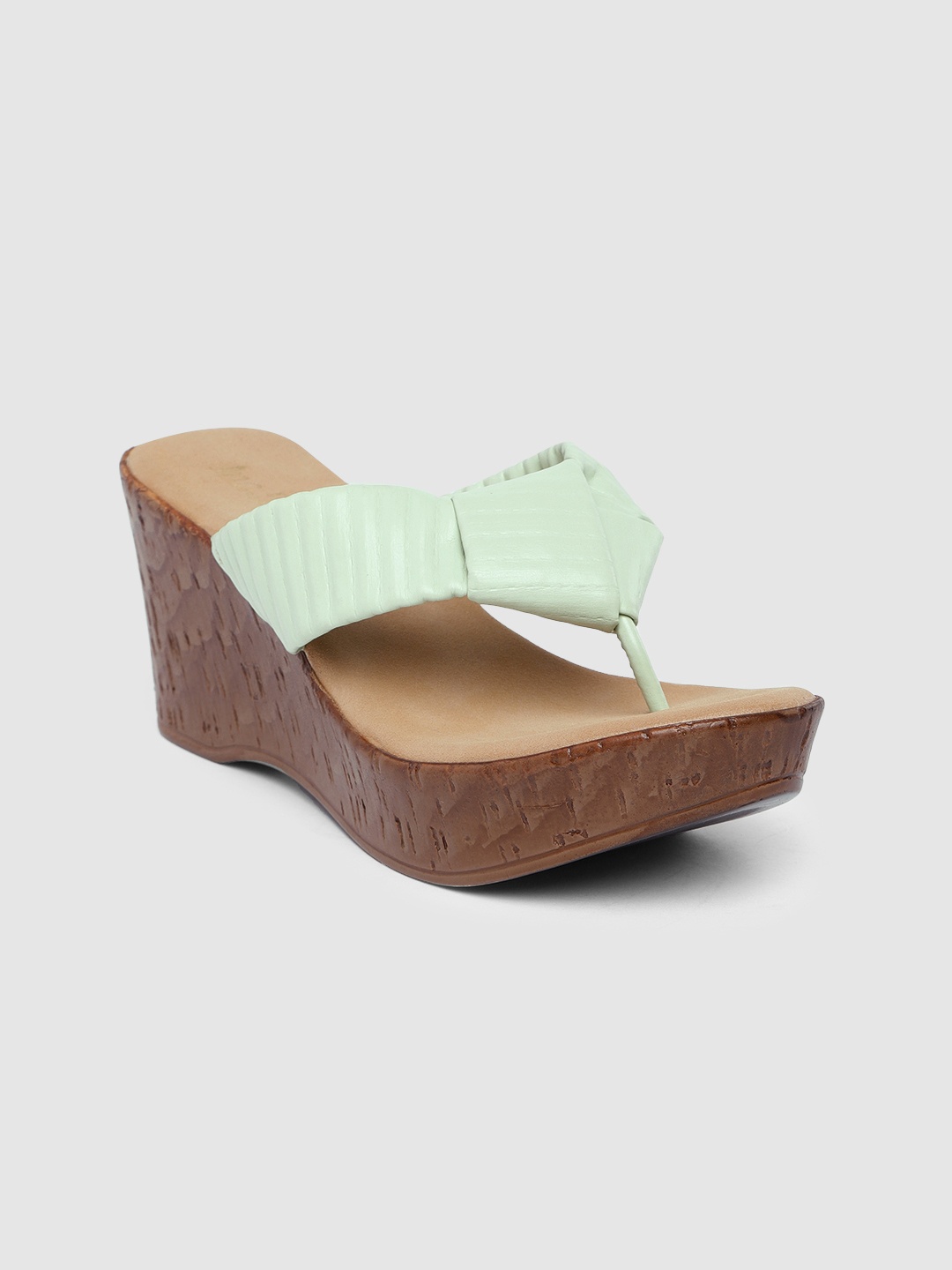 

Inc 5 Solid Wedge, Sea green