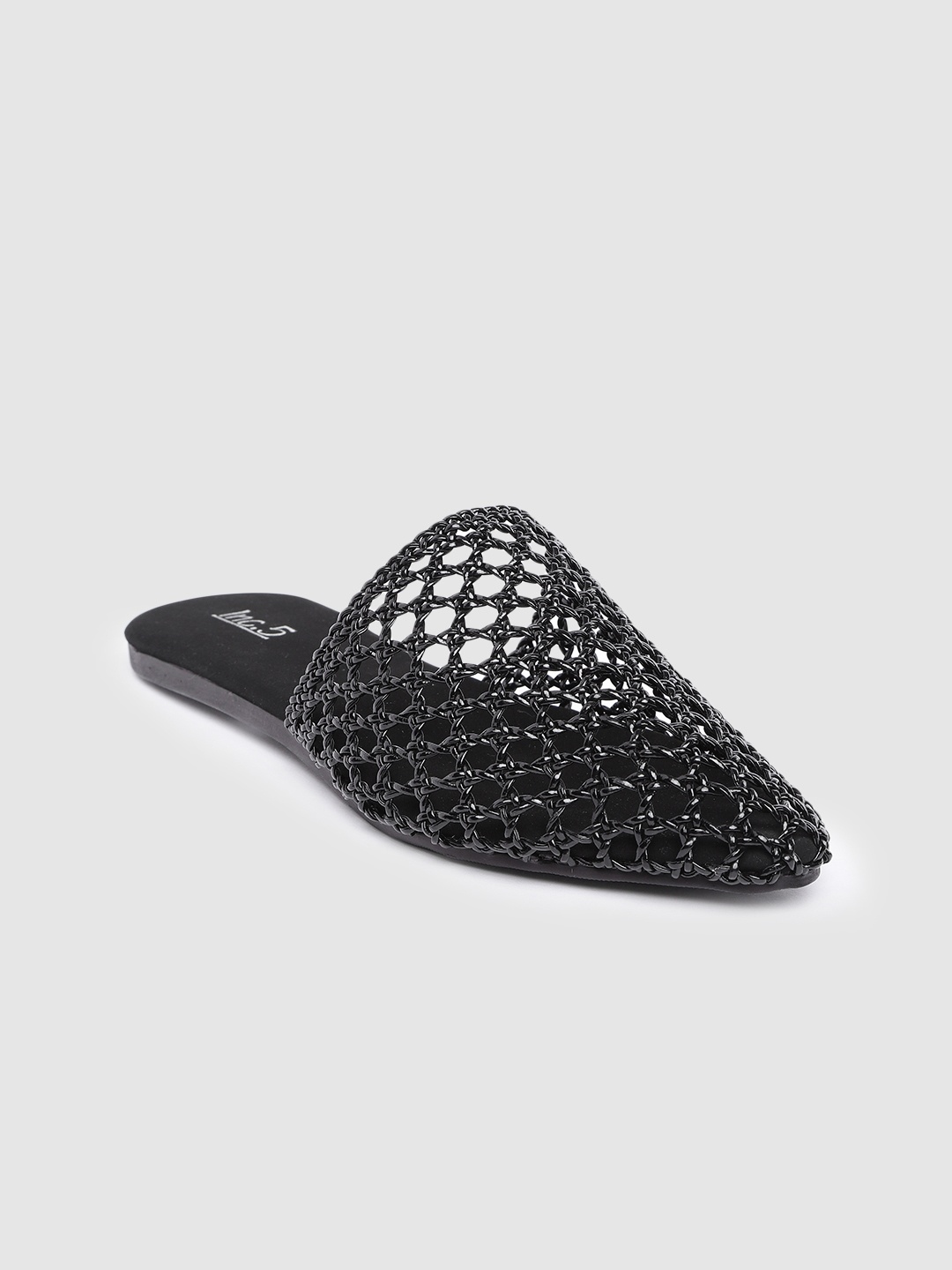 

Inc 5 Women Textured Mules, Black