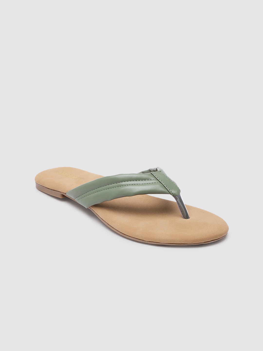 

Inc 5 Women T-strap Flats, Green