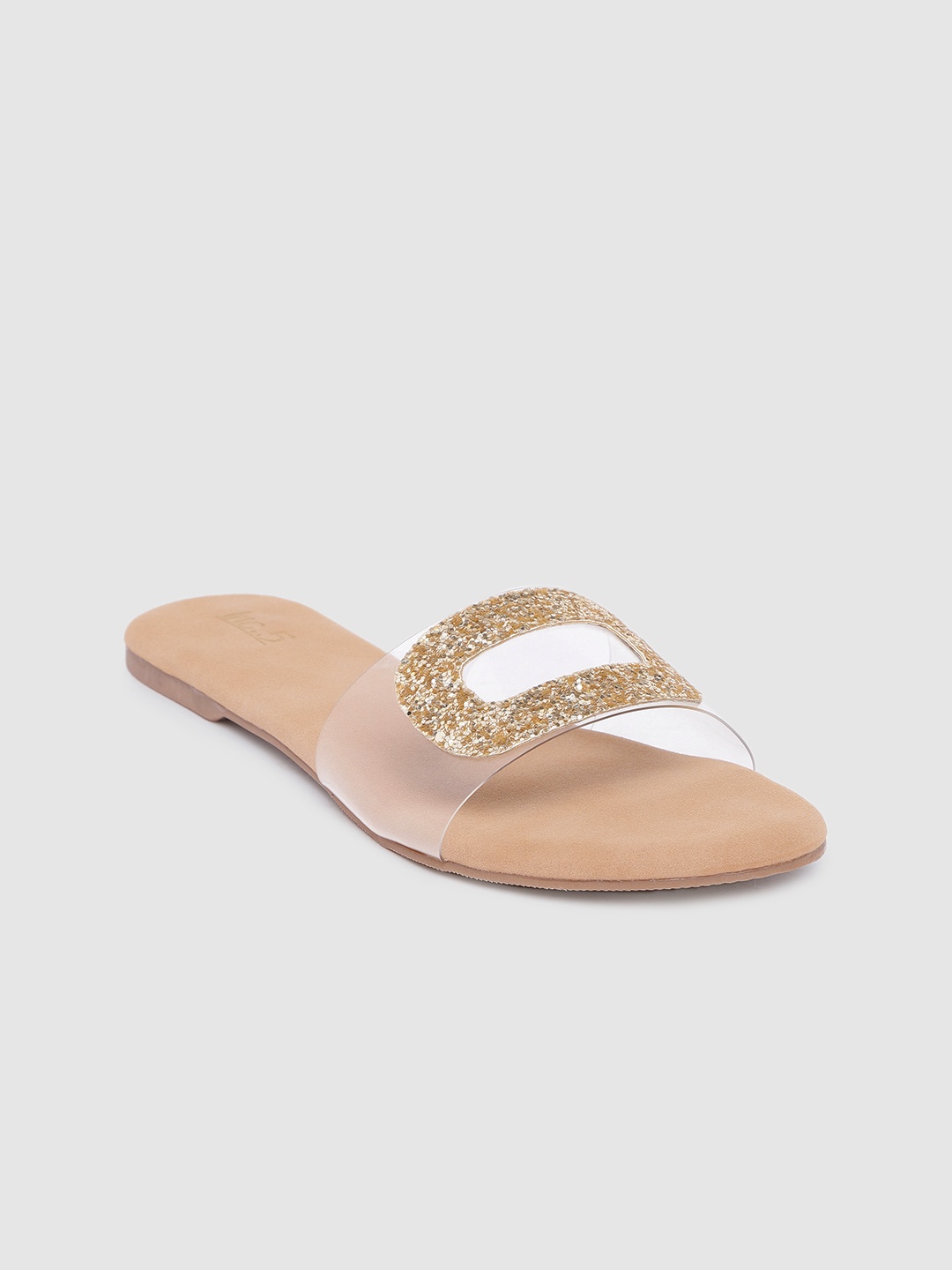 

Inc 5 Women Ethnic Embellished One Toe Flats, Gold