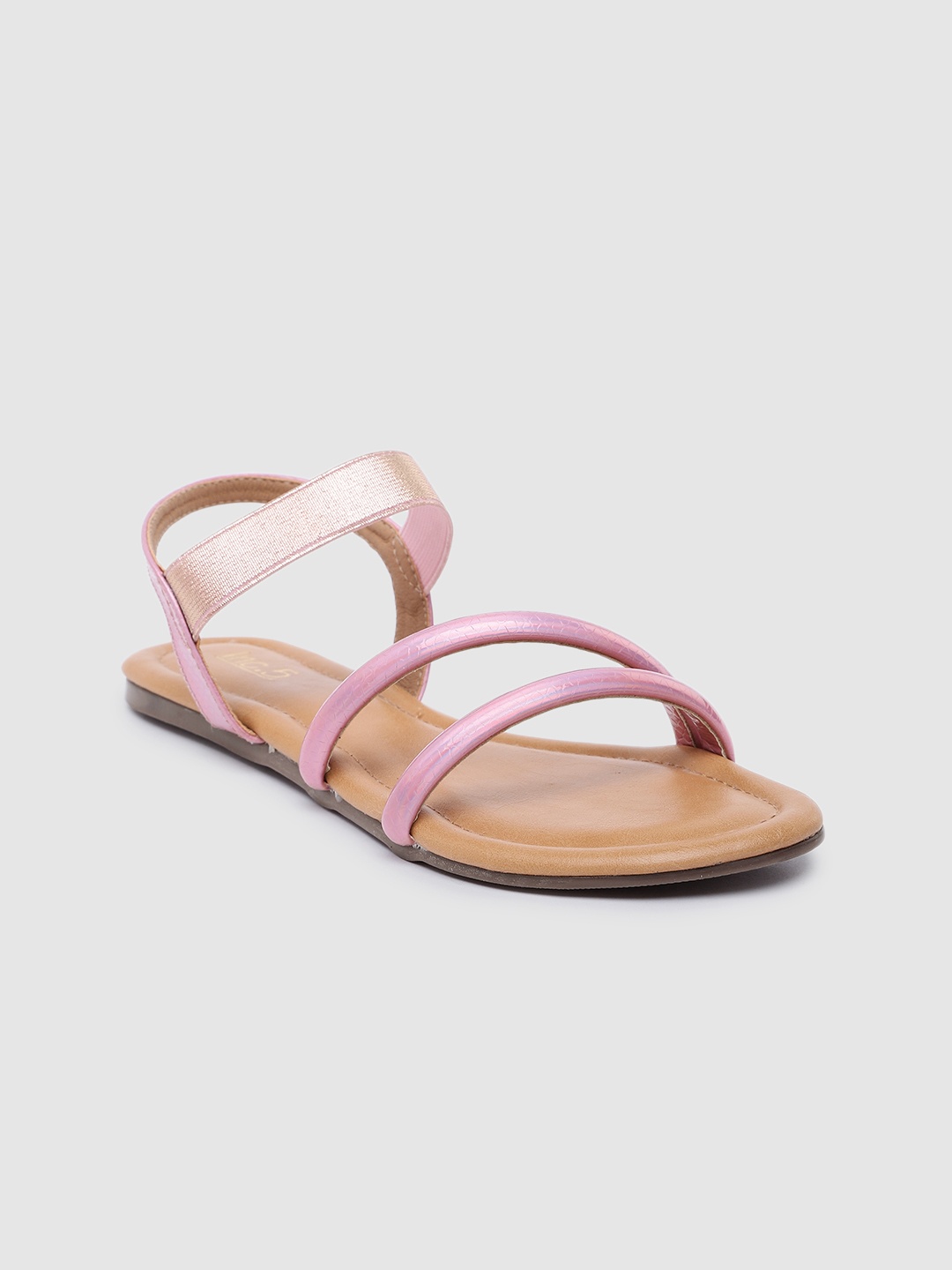 

Inc 5 Women Open Toe Flats, Pink