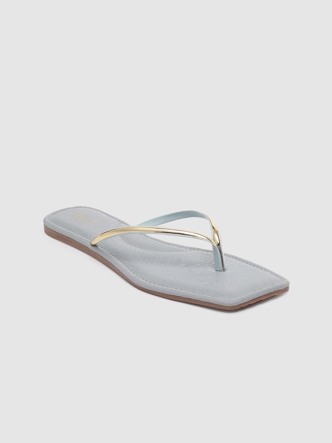 

Inc 5 Women Solid T-Strap Flats, Gold