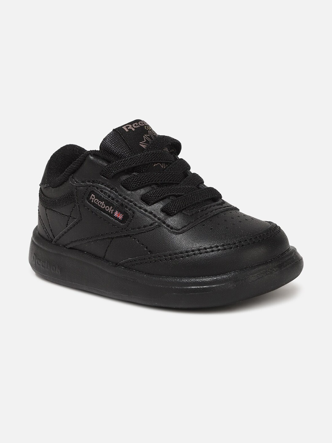 

Reebok Classic Leather Running Shoes, Black