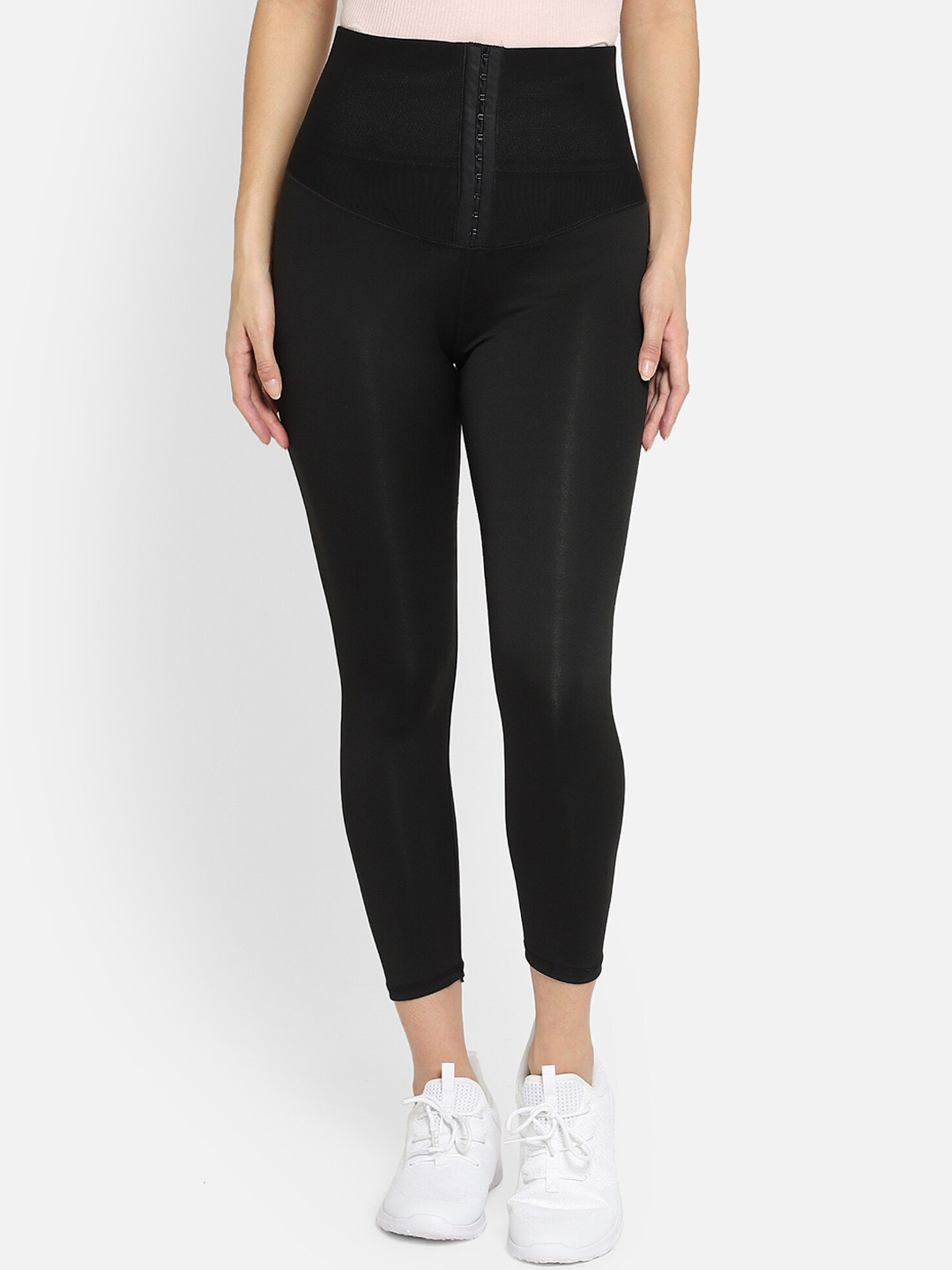 

Bellofox Women High-Rise Yoga Tights, Black