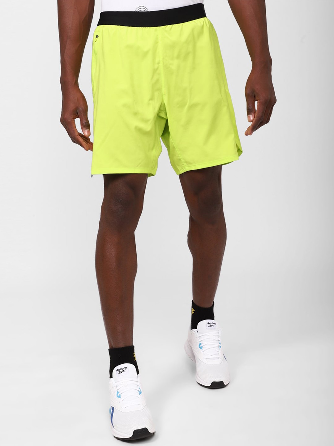 

Reebok Men TS Speed 3.0 Sports Shorts, Yellow