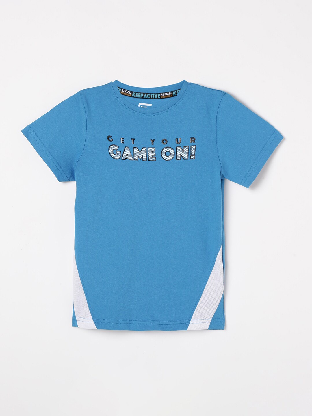 

Fame Forever by Lifestyle Boys Typography Printed T-shirt, Blue