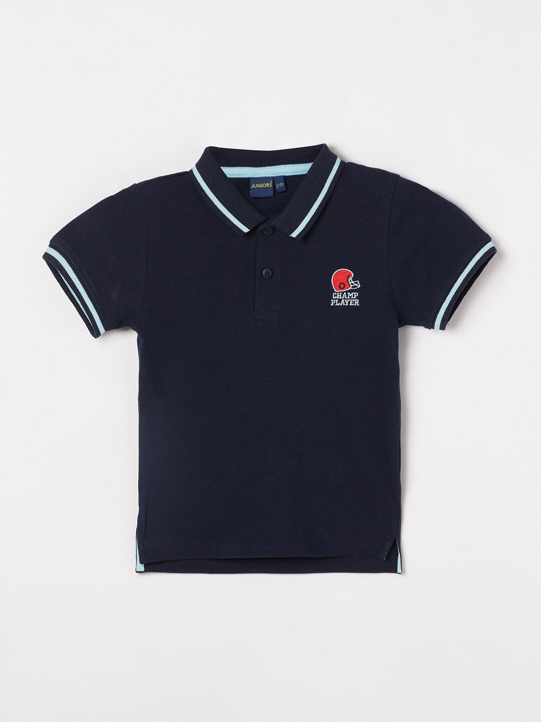 

Juniors by Lifestyle Boys Polo Collar Cotton T-shirt, Blue