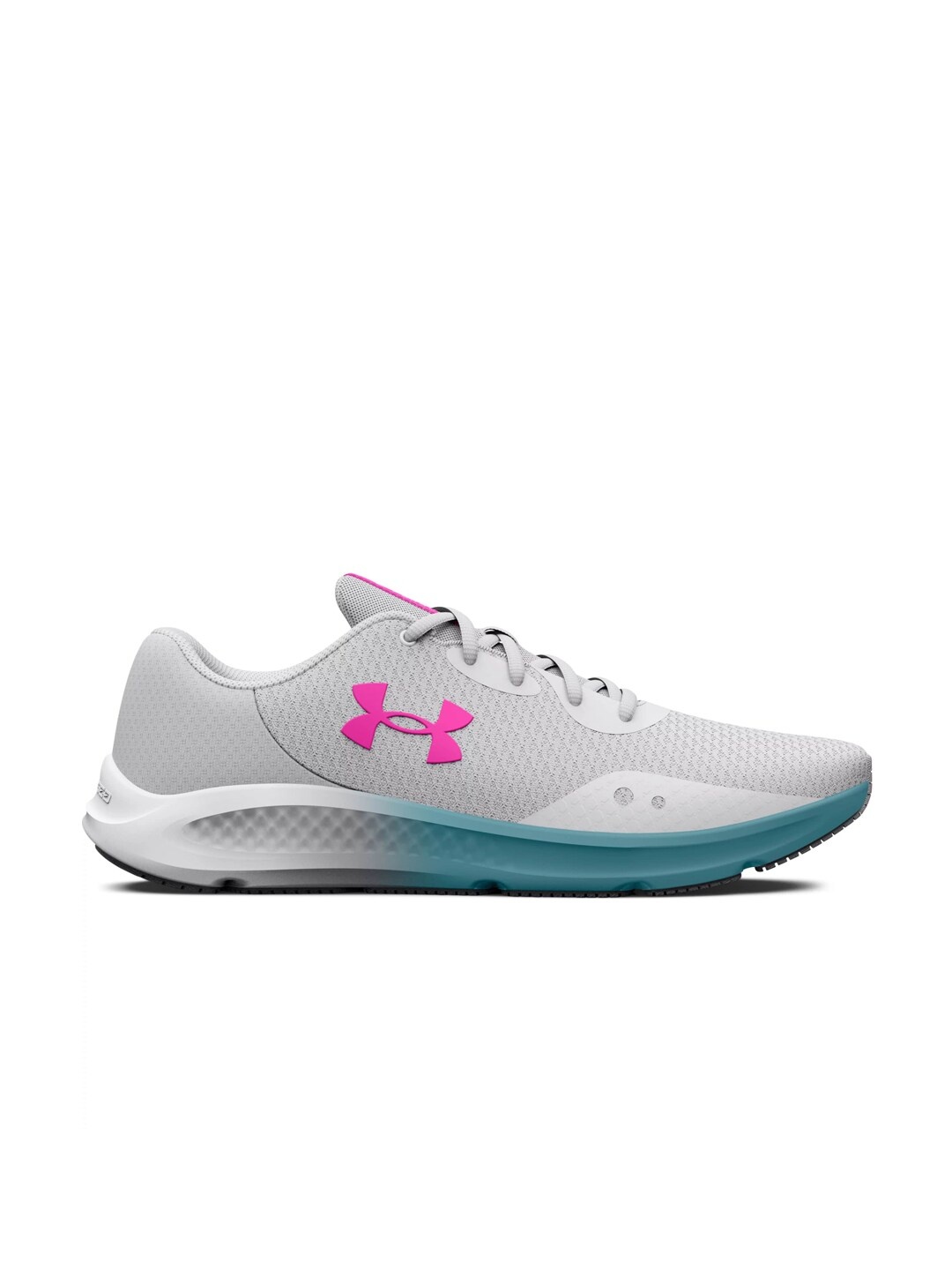

UNDER ARMOUR Women Woven Design Charged Pursuit 3 Running Shoes, Grey