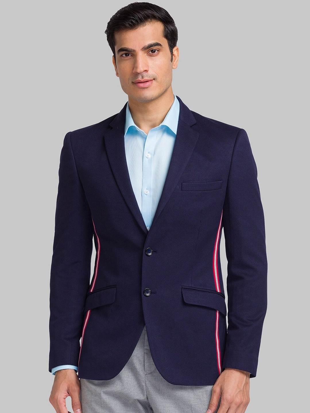 

Park Avenue Single Breasted Comfort-Fit Blazer, Blue