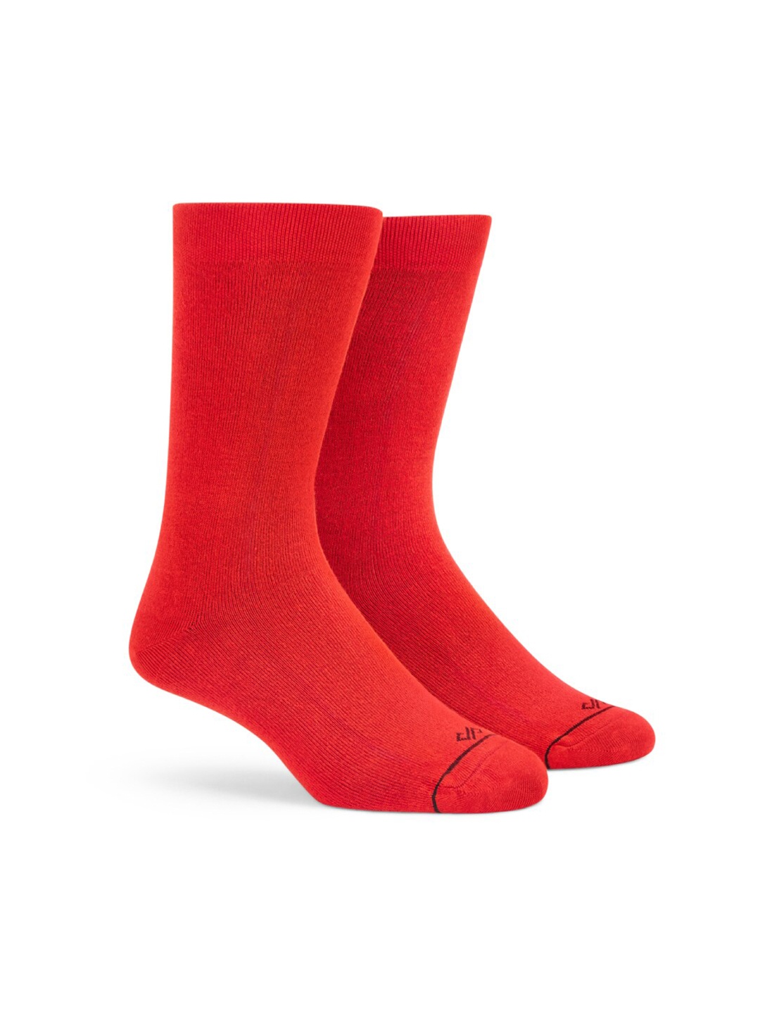 

Dynamocks Calf-Length Socks, Red