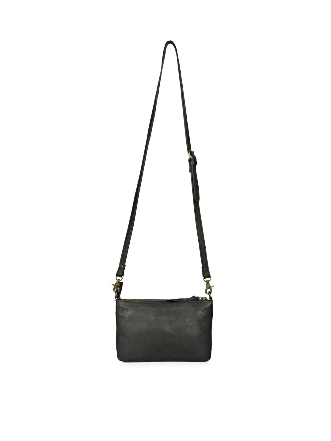 

Saint G Leather Swagger Sling Bag, Black