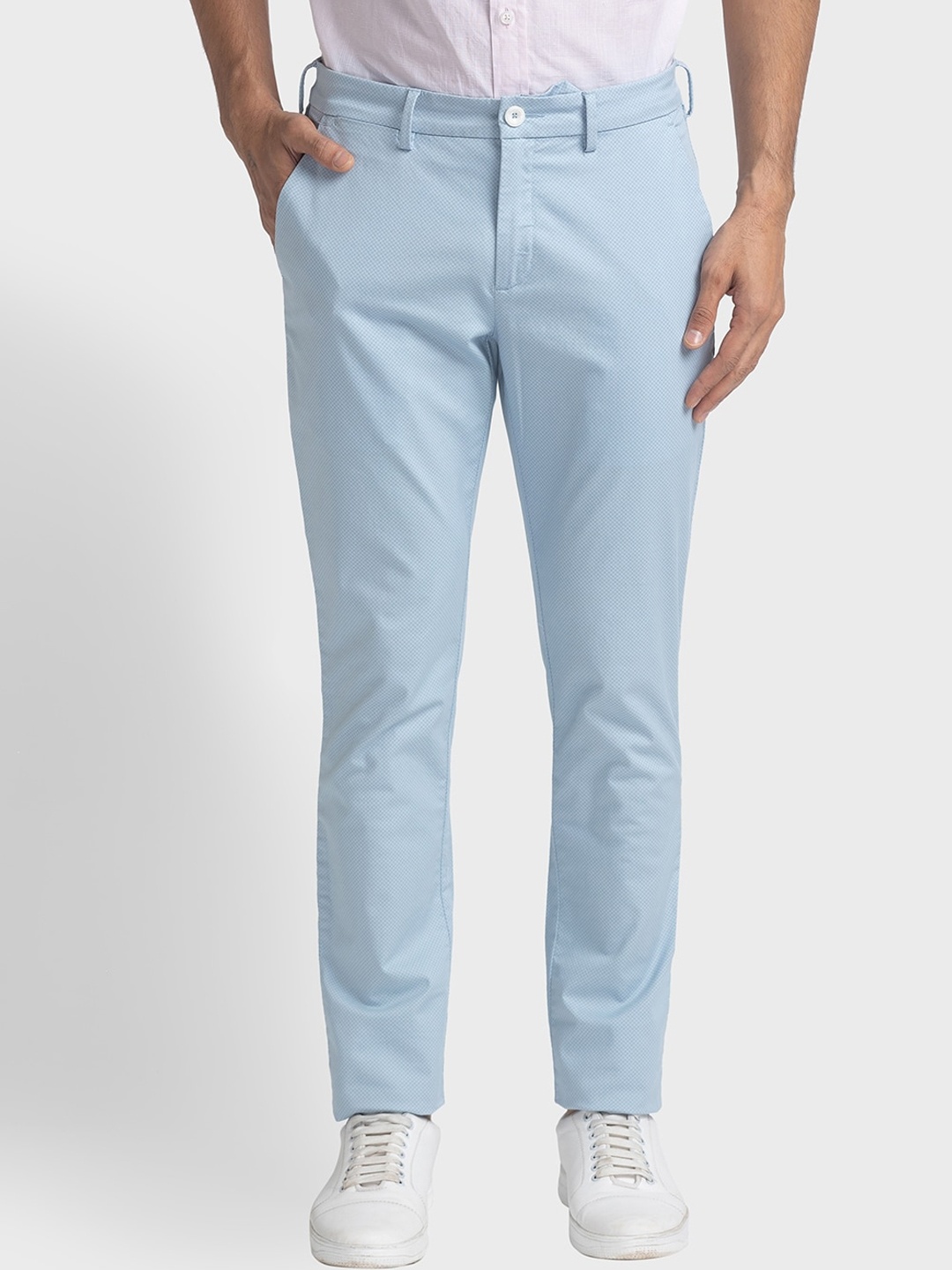 

ColorPlus Men Nuvo Fit Chinos Trousers, Blue