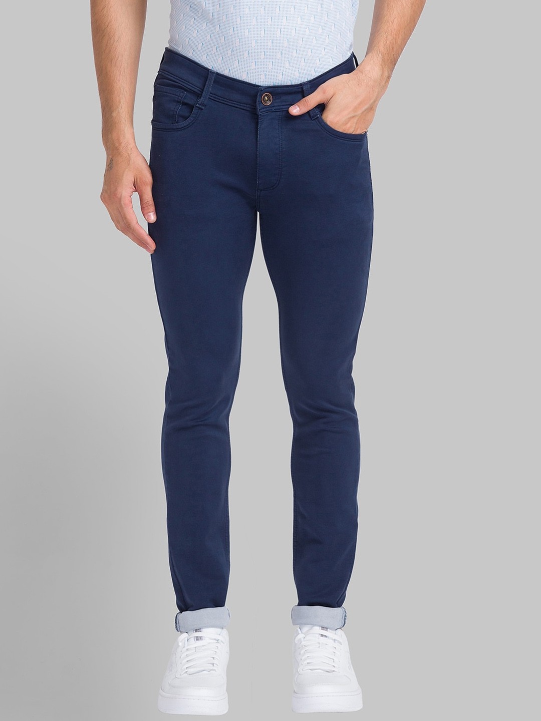 

Park Avenue Men Regular Fit Mid-Rise Jeans, Blue