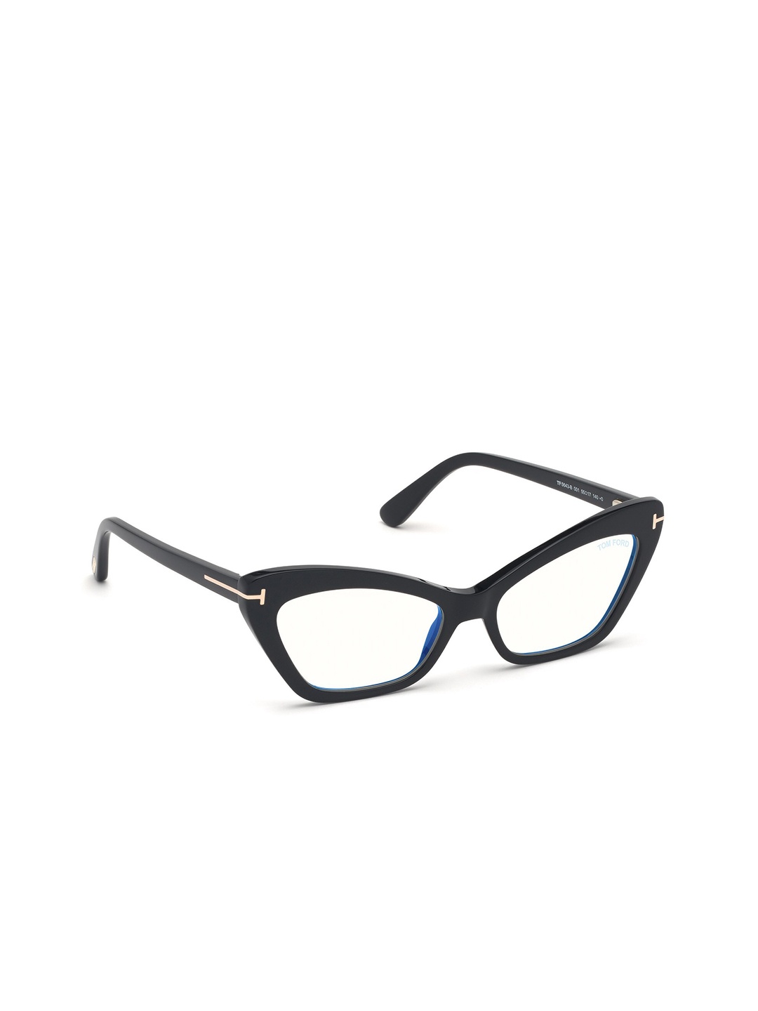 

Tom Ford Women Full Rim Cateye Frames FT5643-B_001, Transparent