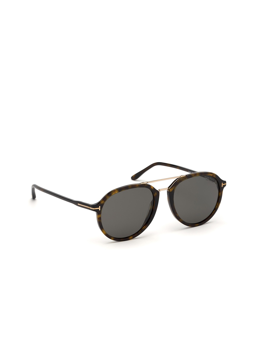 

Tom Ford Men Aviator Sunglasses with UV Protected Lens FT0674_52D, Grey