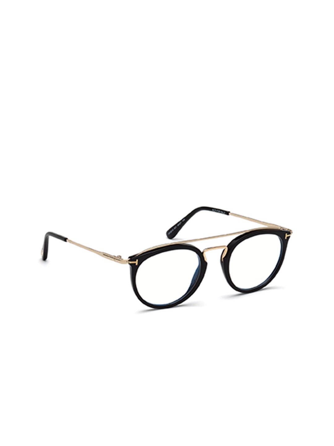 

Tom Ford Men Full Rim Round Frames FT5516-B_001, Black