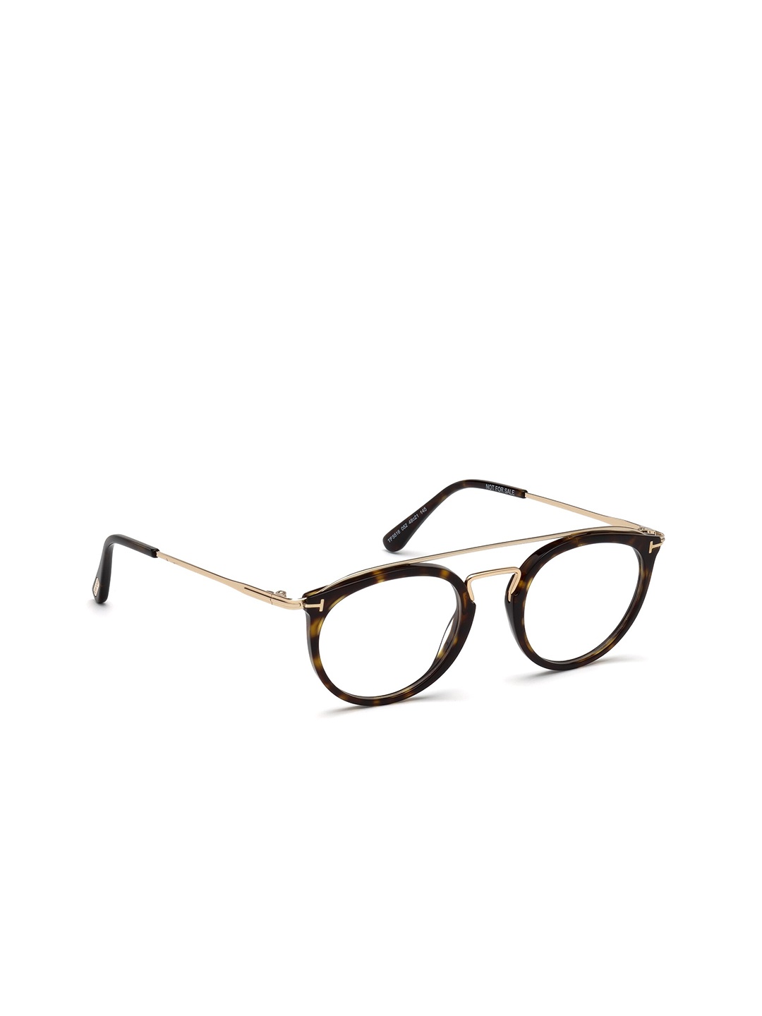 

Tom Ford Men Full Rim Round Frames FT5516-B_052, Transparent