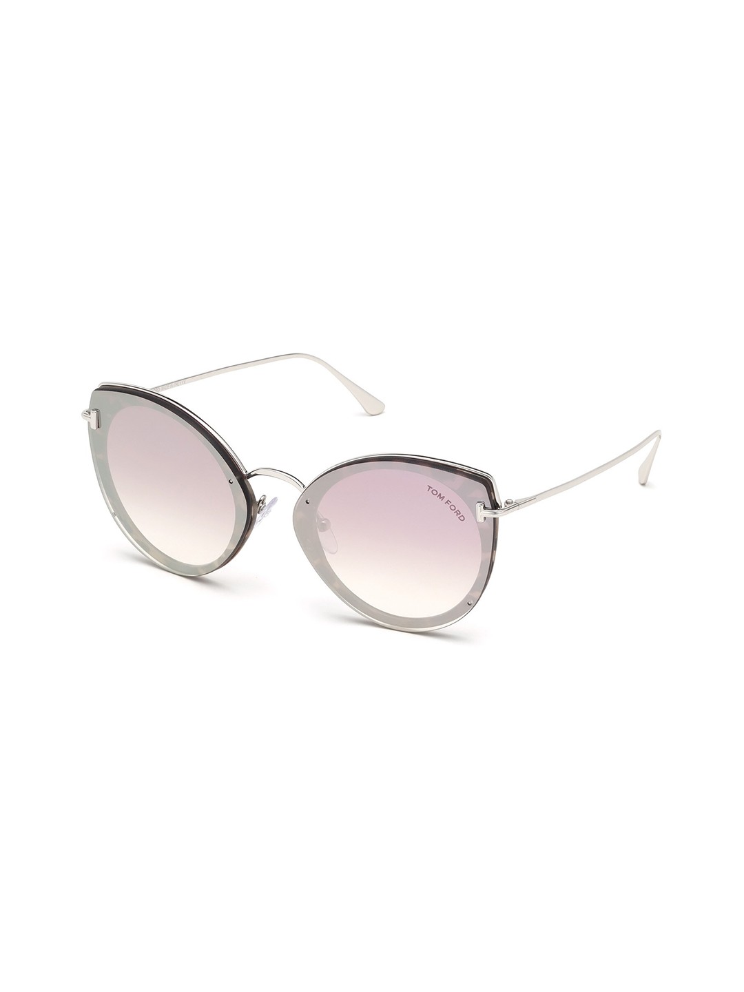 

Tom Ford Women Round Sunglasses with UV Protected Lens FT0683_55Z, Pink