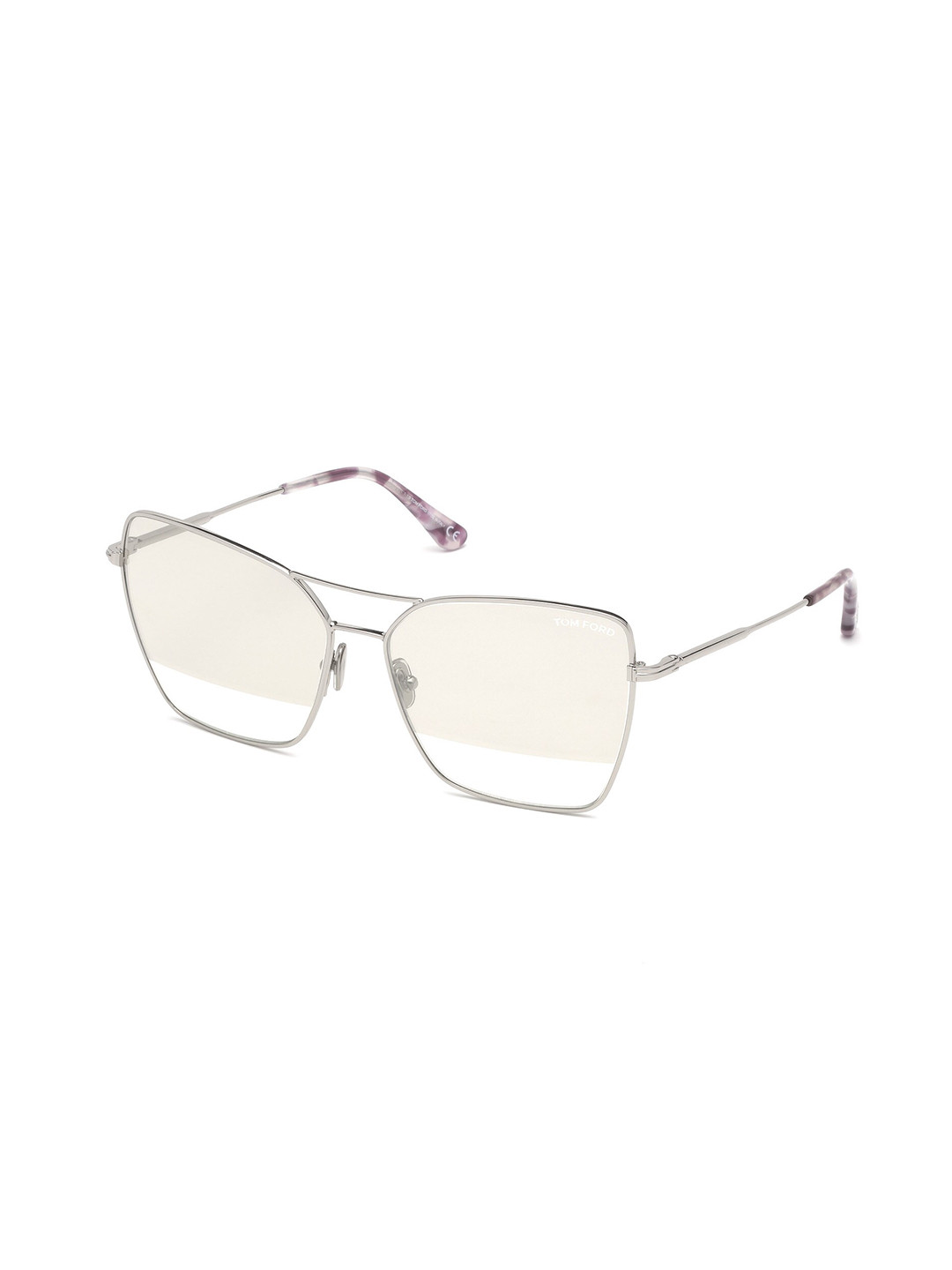 

Tom Ford Women Round Sunglasses with UV Protected Lens FT0738_16C, Silver