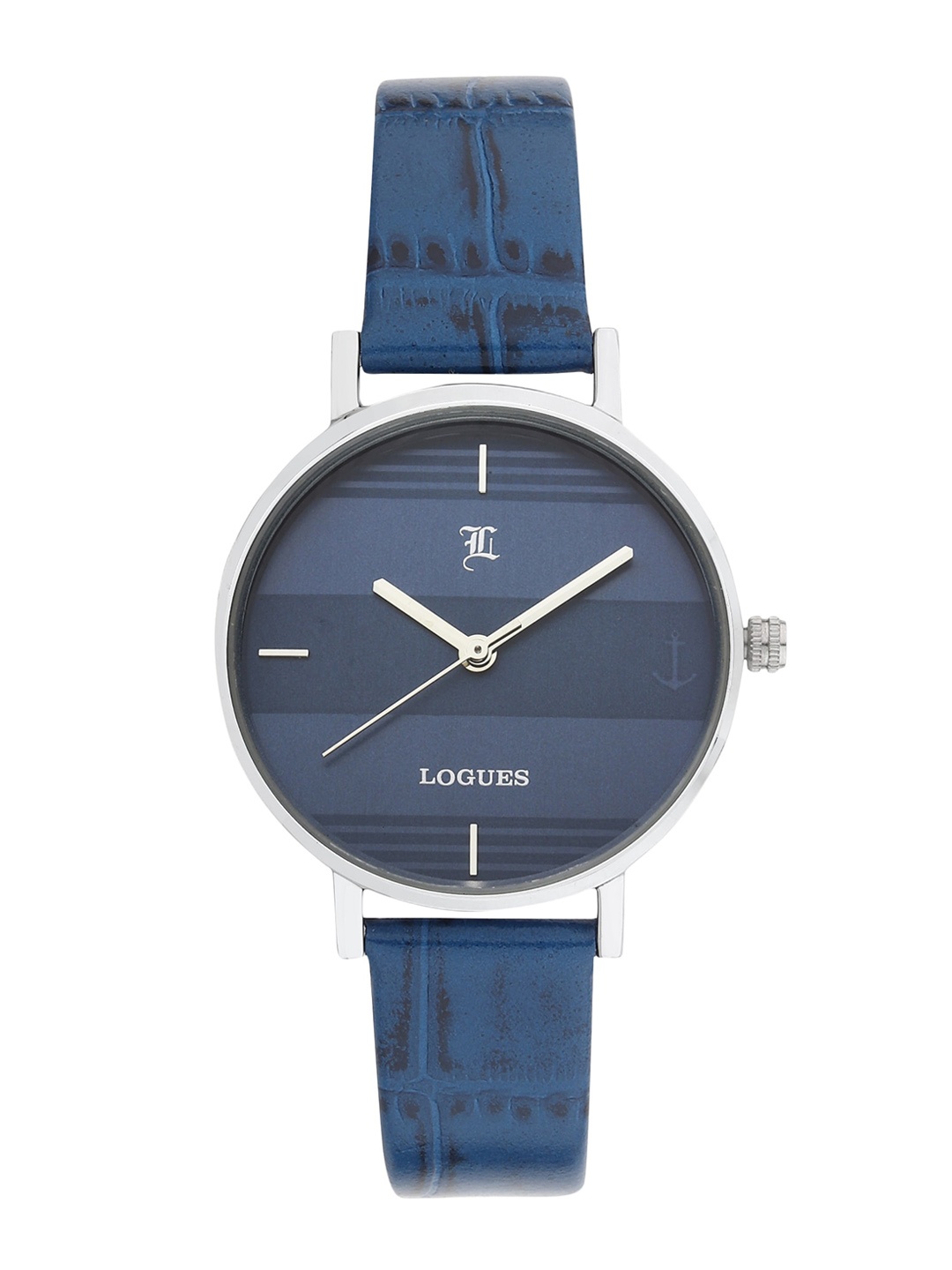 

LOGUES Women Leather Straps Analogue Watch L 5083 SL-04, Blue