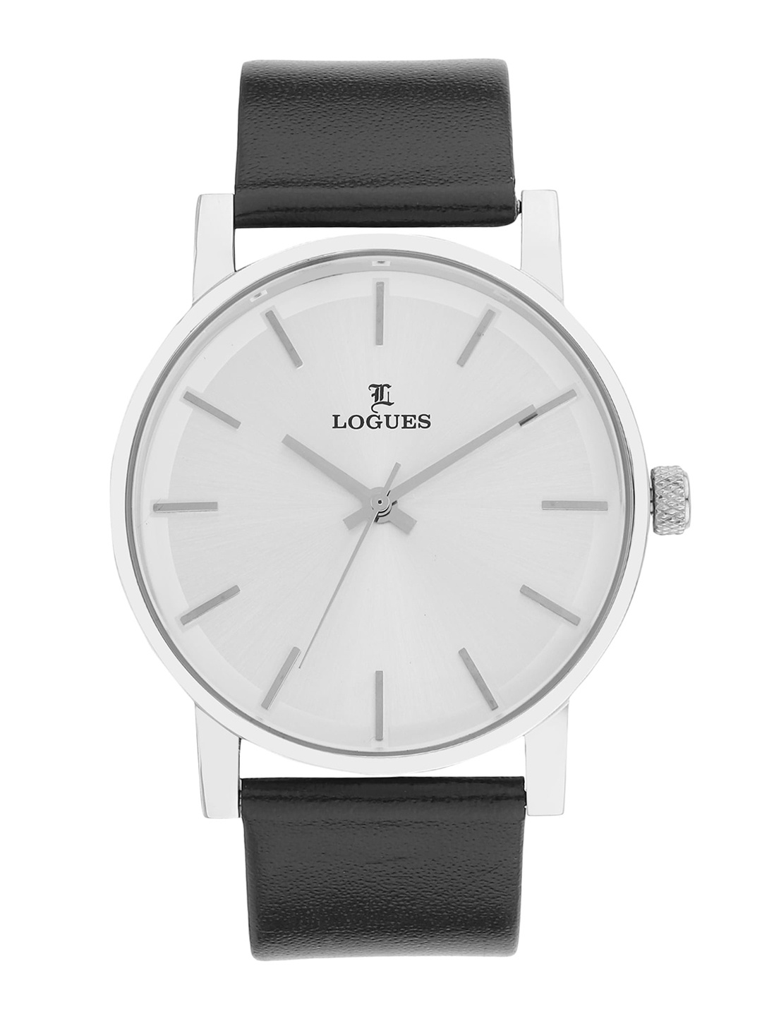 

LOGUES Men Dial & Leather Straps Analogue Watch G E-838 SL-37, Blue