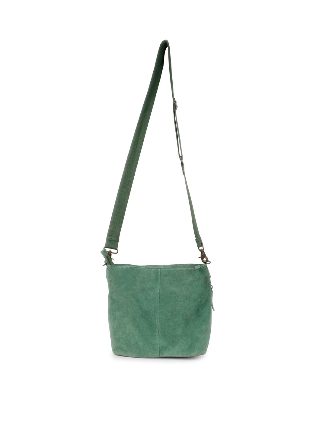 

Saint G Leather Oversized Structured Hobo Bag, Teal
