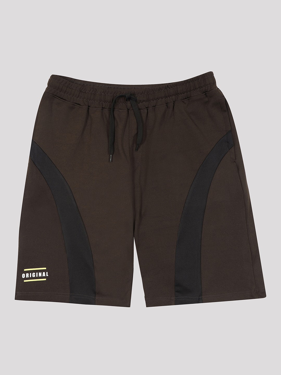 

F&S Boys Rapid-Dry Loose Fit High-Rise Outdoor Shorts, Brown