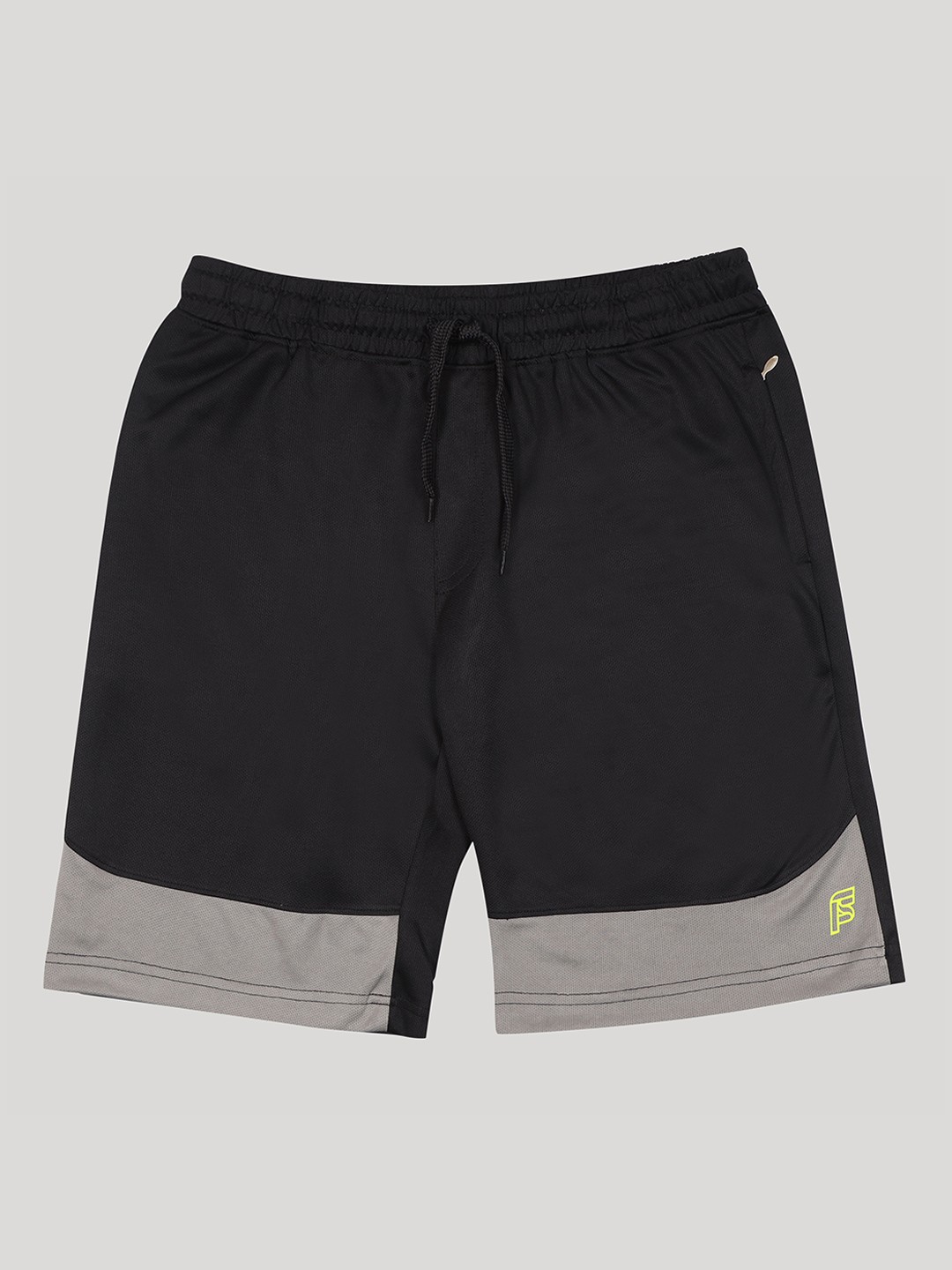 

F&S Boys Rapid-Dry Loose Fit High-Rise Outdoor Shorts, Black