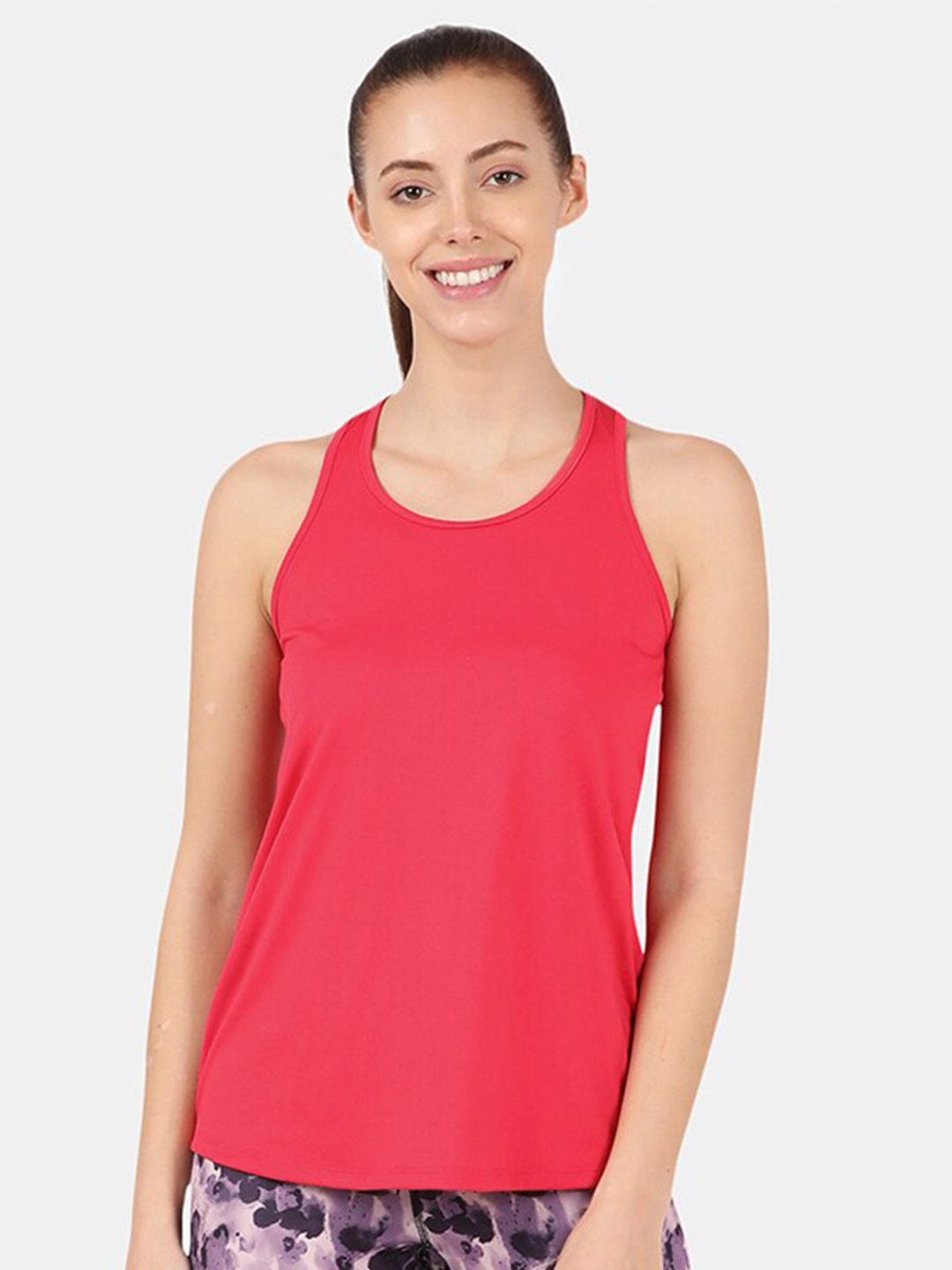 

Jockey Sleeveless Tank Casual Top, Orange