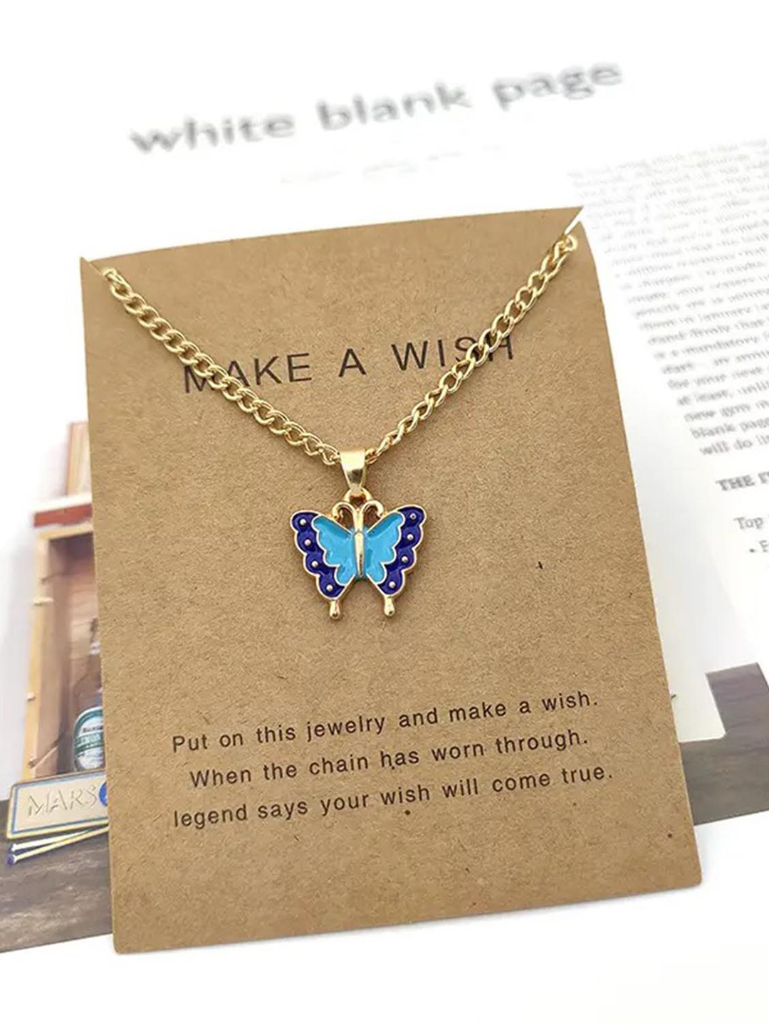

Pinapes Gold-Plated Enamelled Necklace