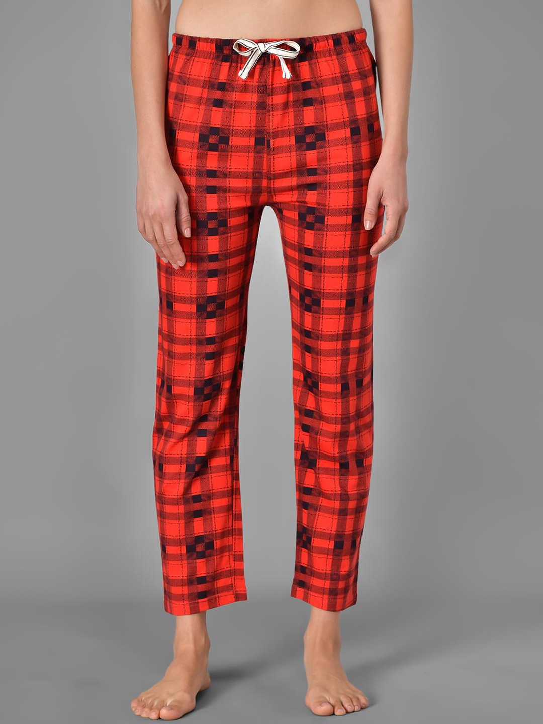 

Kotty Women Cotton Lounge Pants, Red