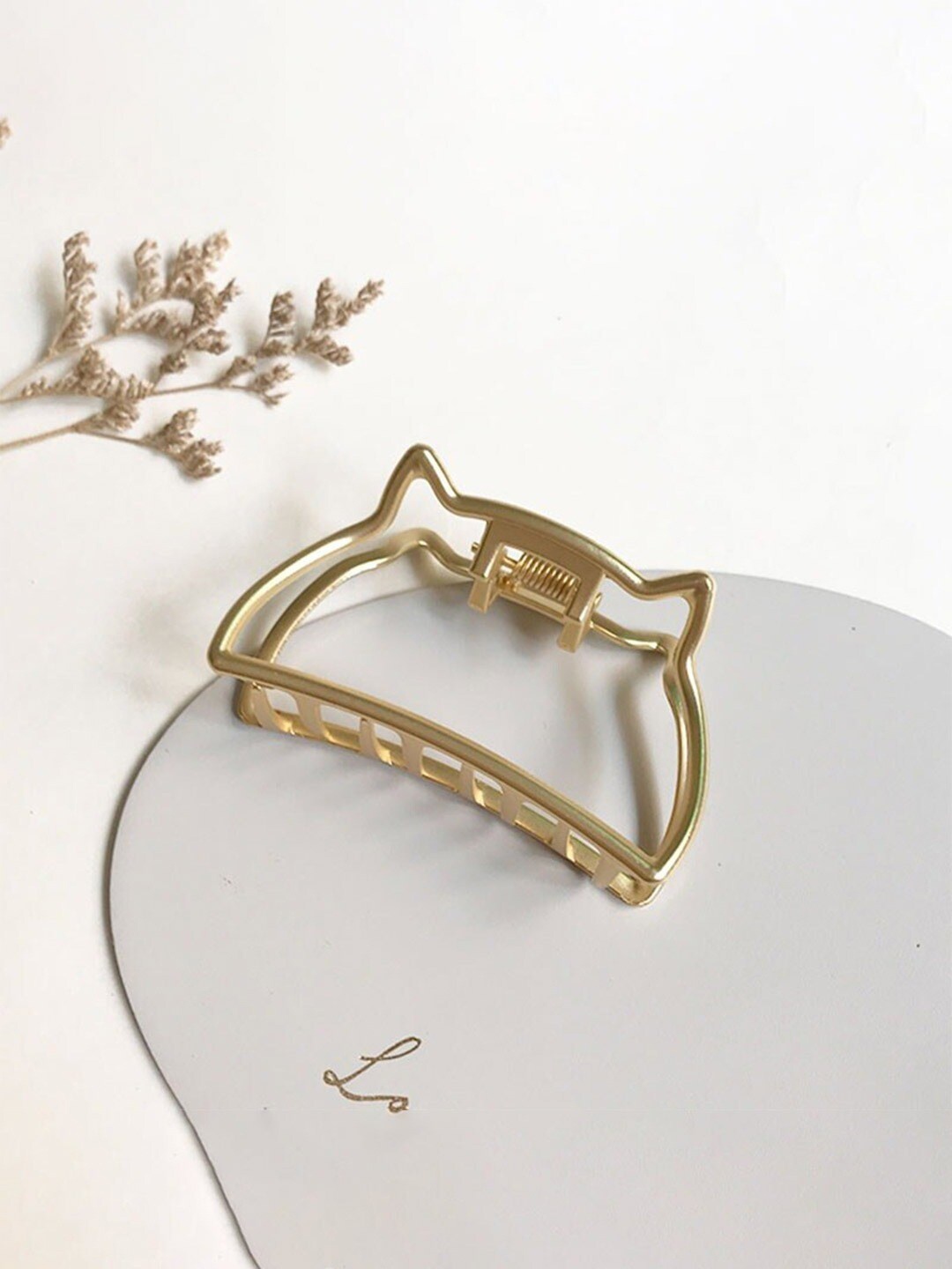

Krelin Women Gold Plated Metal Claw Clip