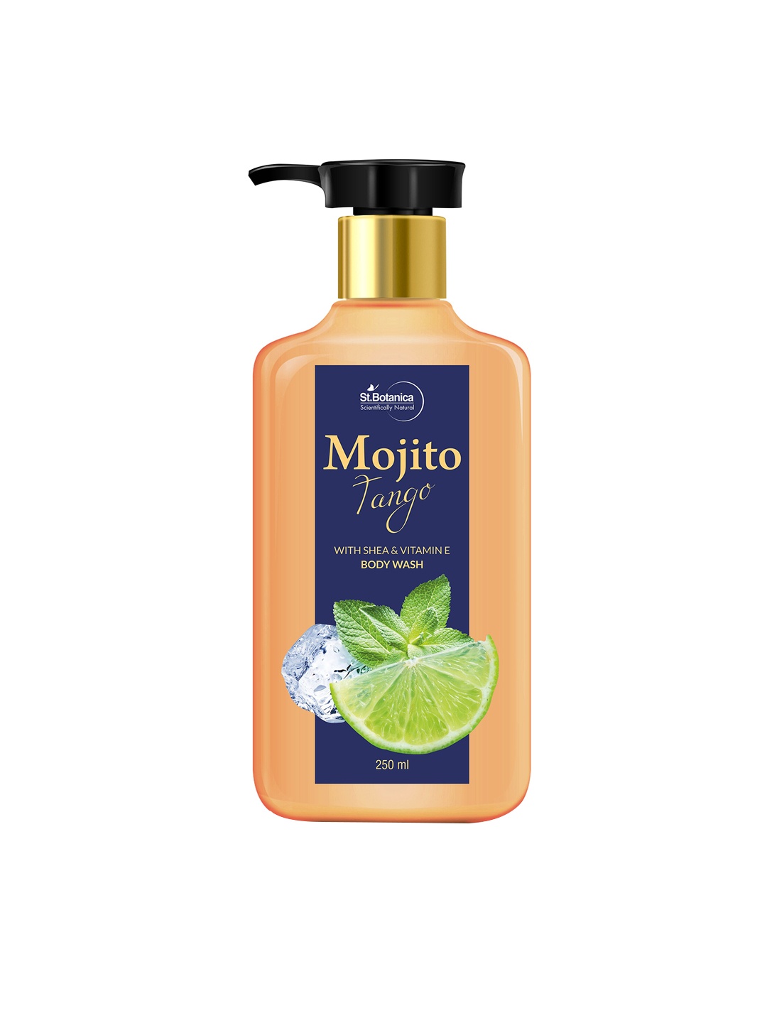 

St.Botanica Mojito Tango Body Wash with Shea Butter & Vitamin E - 250 ml, Orange