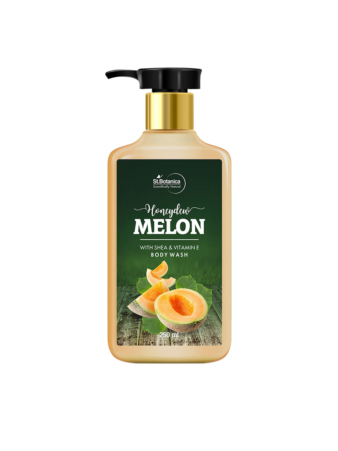 

St.Botanica Honeydew Melon Body Wash With Shea & Vitamin E Shower Gel 250 ml, Blue