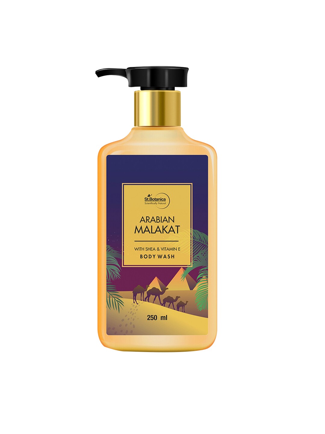 

St.Botanica Arabian Malakat Body Wash with Shea & Vitamin E - 250 ml, Blue