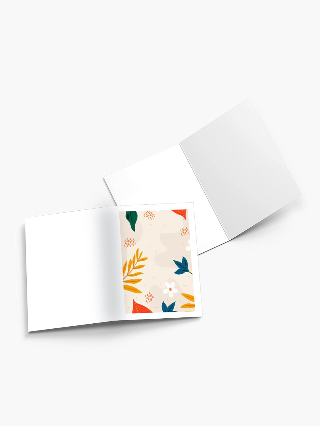 

K&U 8-Pieces Printed Notecards With Envelopes, White