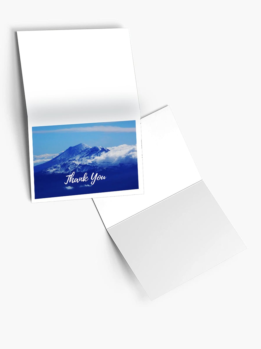 

K&U 8-Pieces Printed Notecards With Envelopes, Blue