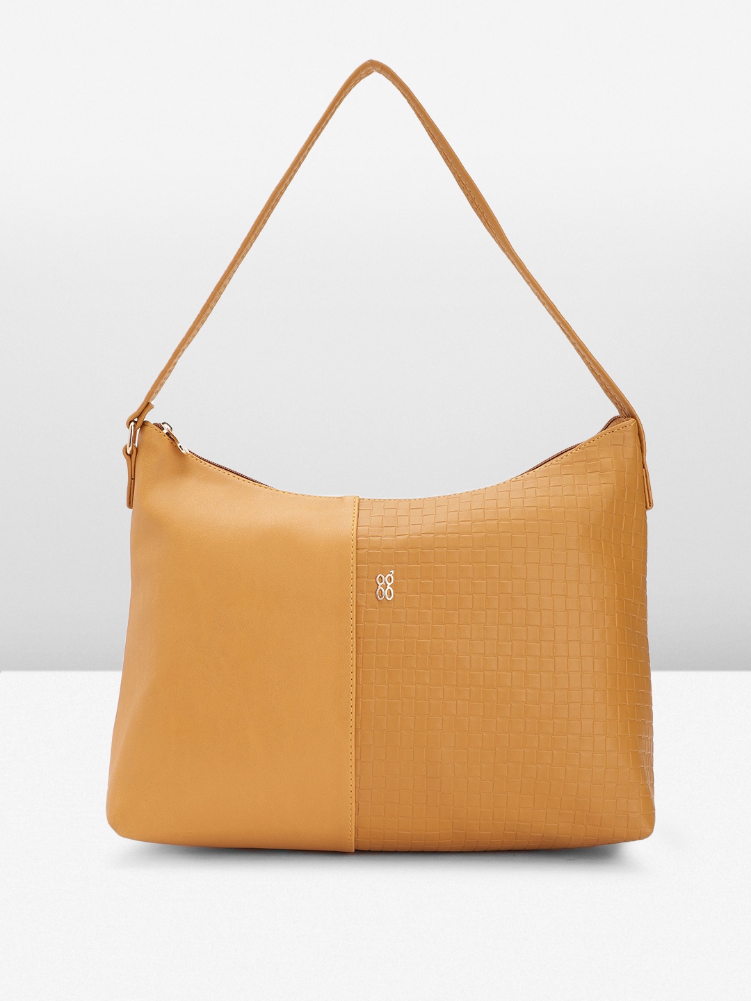 

Baggit Textured Hobo Bag, Yellow